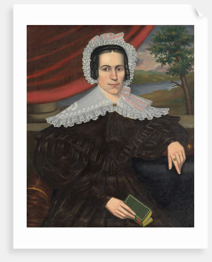 Woman with a Green Book, 1838 by Erastus Salisbury Field
