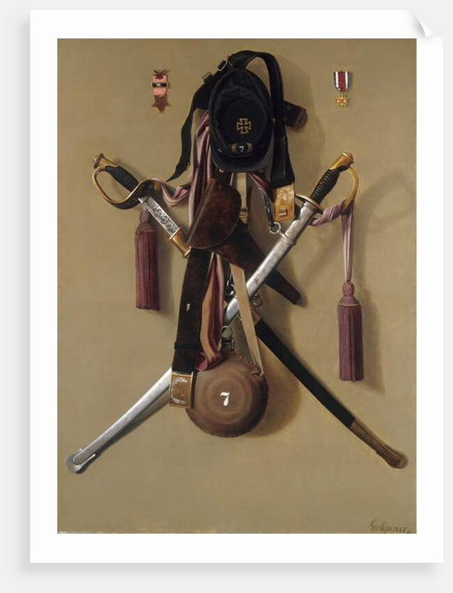 Civil War Regalia of Major Levi Gheen McCauley, 1887 by George Cope