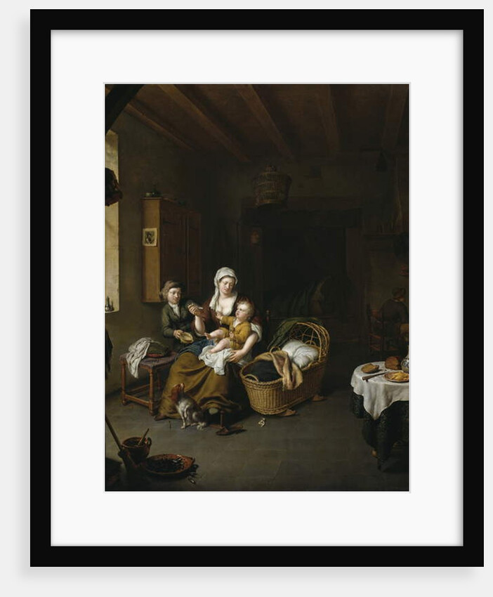 A Mother Feeding her Child, 1707 by Willem van Mieris