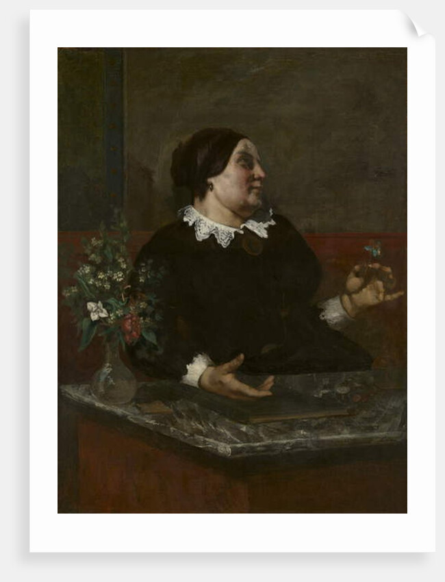 Mère Grégoire, 1855 and 1857-59 by Gustave Courbet
