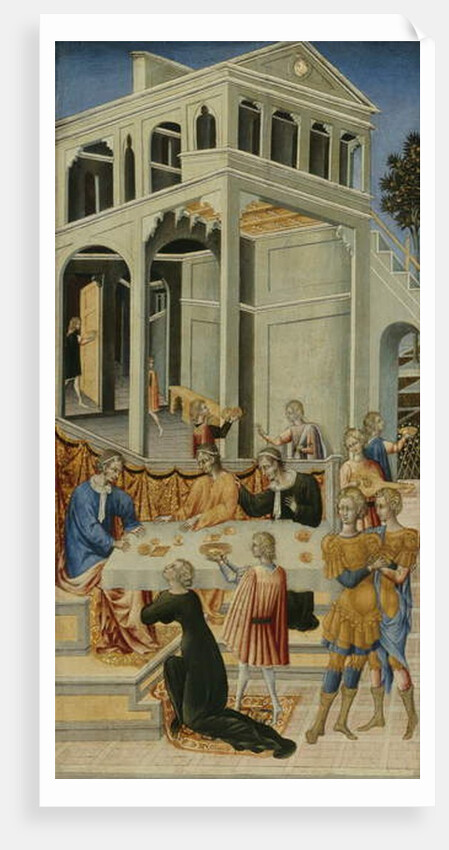Salome Asking Herod for the Head of Saint John the Baptist, 1455-60 by Giovanni di Paolo