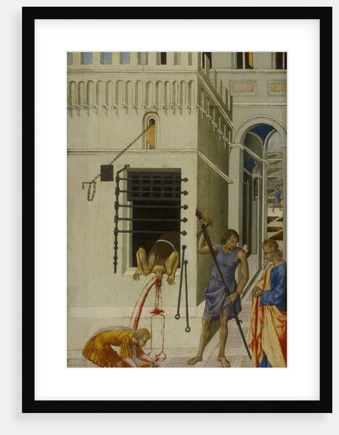 The Beheading of Saint John the Baptist, 1455-60 by Giovanni di Paolo