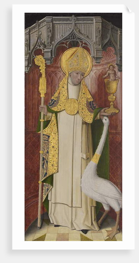Altarpiece from Thuison-les-Abbeville: Saint Hugh of Lincoln, 1490-1500 by French School