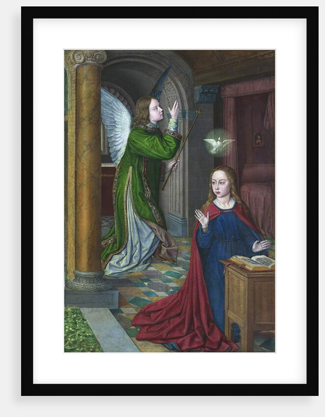 The Annunciation, 1490-95 by Jean Hey