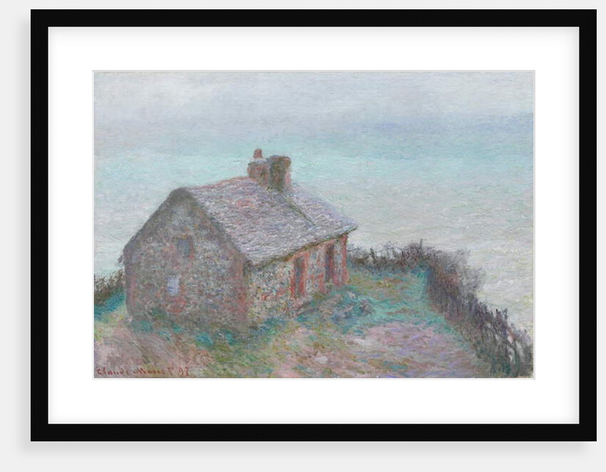 The Customs House at Varengeville, 1897 by Claude Monet