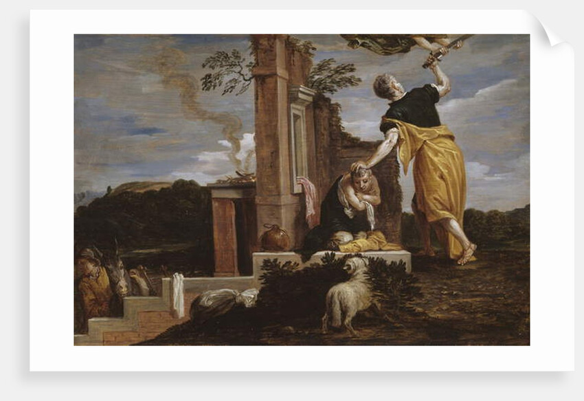 Abraham's Sacrifice of Isaac, 1654-56 by David the Younger Teniers