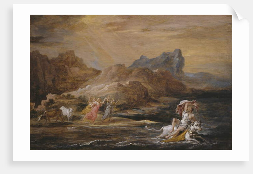 The Rape of Europa, 1654-56 by David the Younger Teniers