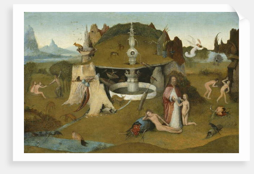 The Garden of Paradise, 1510-20 by Hieronymus (workshop of) Bosch