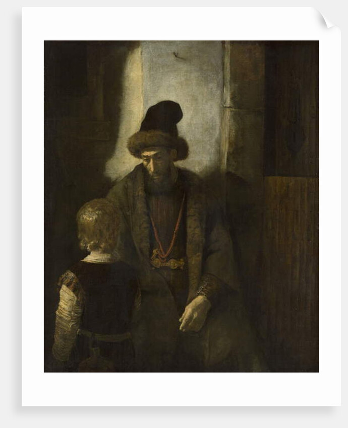 Jacob's Farewell to Benjamin, 1650-60 by Rembrandt Harmensz. van Rijn