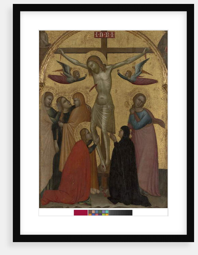 The Crucifixion, c.1370 by Francescuccio Ghissi
