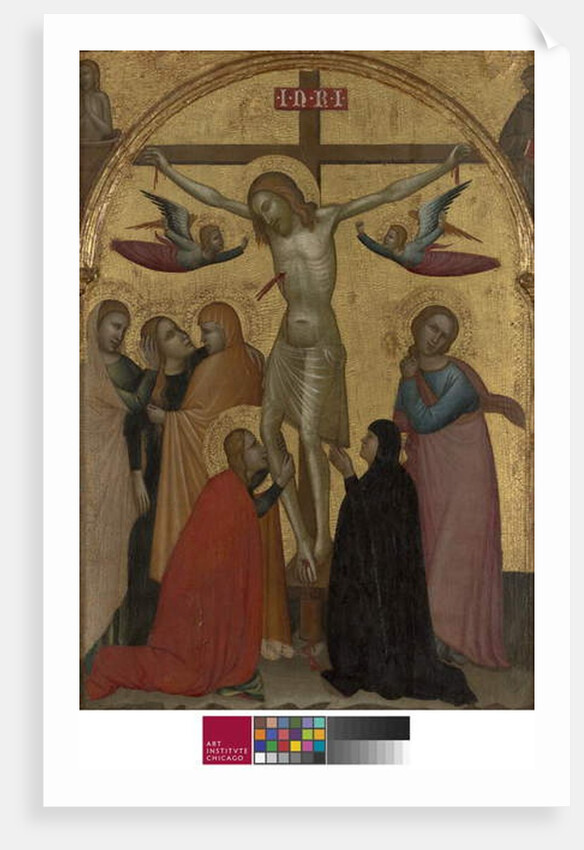 The Crucifixion, c.1370 by Francescuccio Ghissi