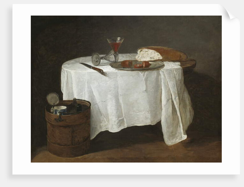 The White Tablecloth, 1731-32 by Jean-Baptiste Simeon Chardin
