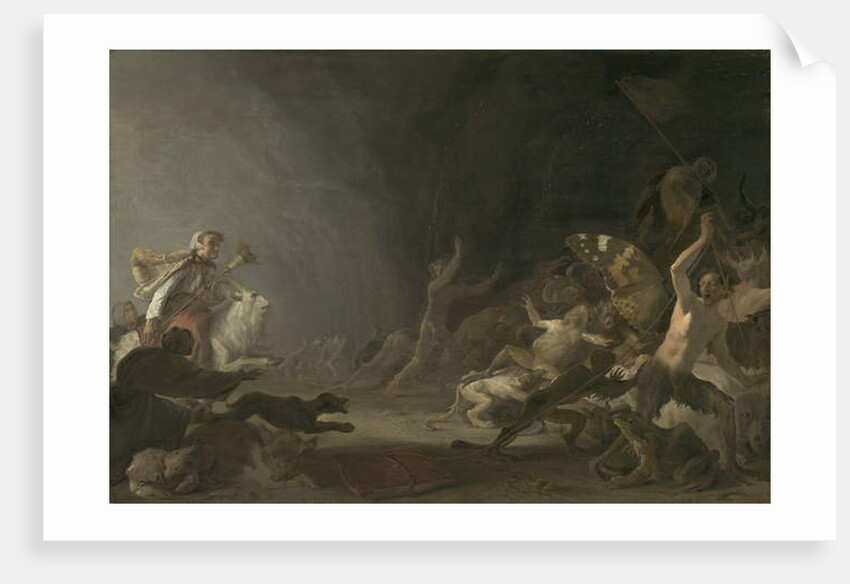 A Witches' Sabbath, c.1650 by Cornelis Saftleven