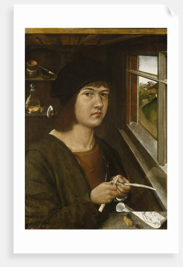 Portrait of a Young Artist, c.1500 by German School