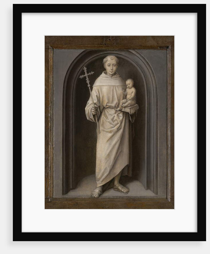 Saint Anthony of Padua, 1485-90 by Hans Memling