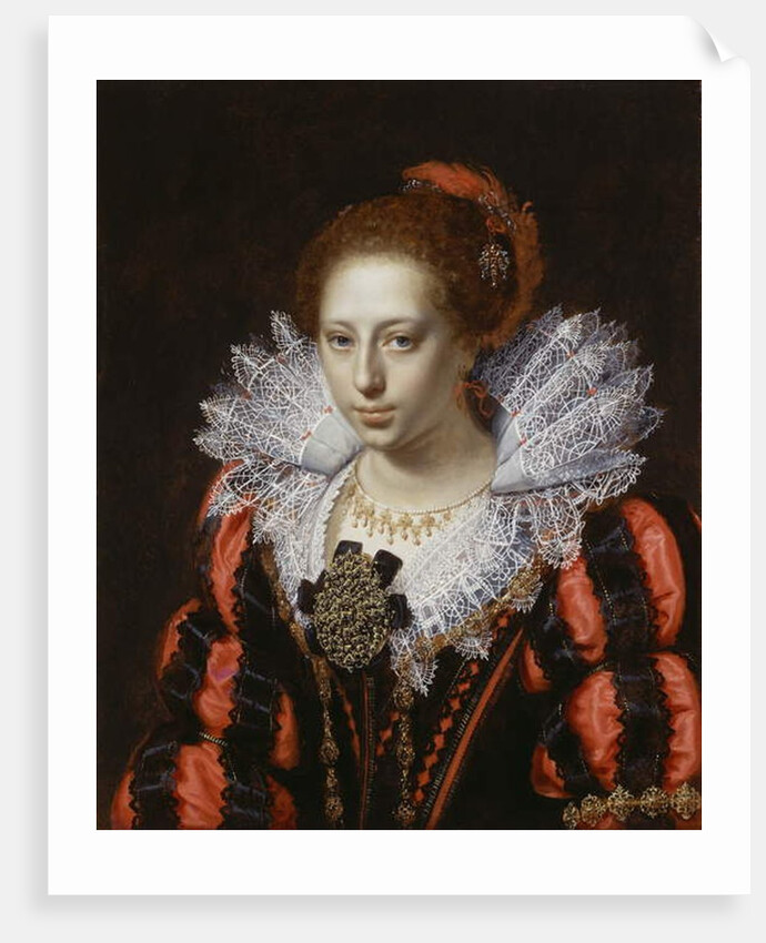 Portrait of a Young Lady, c.1620 by Paulus Moreelse