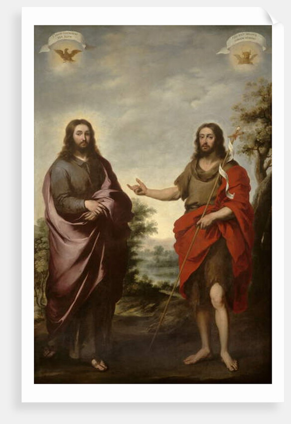 Saint John the Baptist Pointing to Christ, c.1655 by Bartolome Esteban Murillo