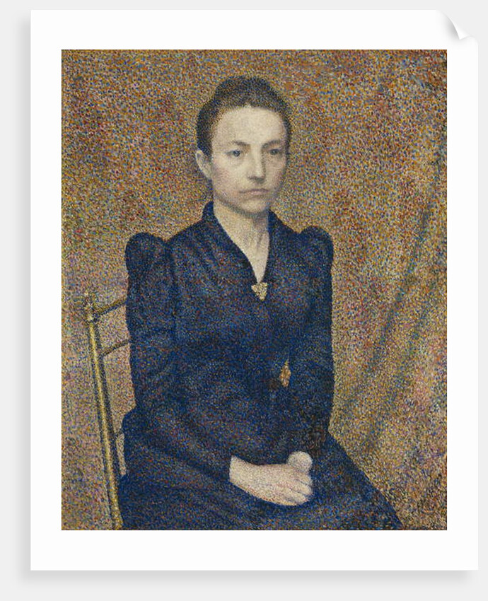 Portrait of the Artist's Sister, 1891 by Georges Lemmen