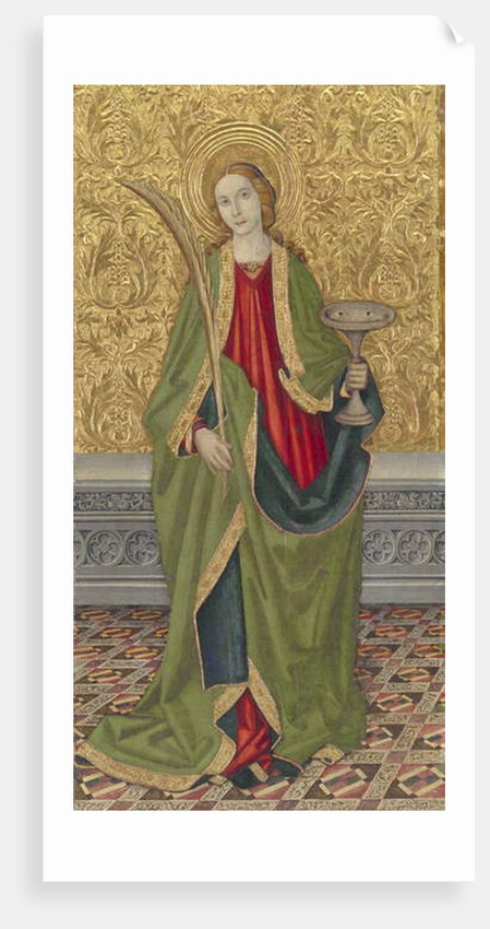 Saint Lucy, c.1500 by Jaume the younger (workshop of) Vergós