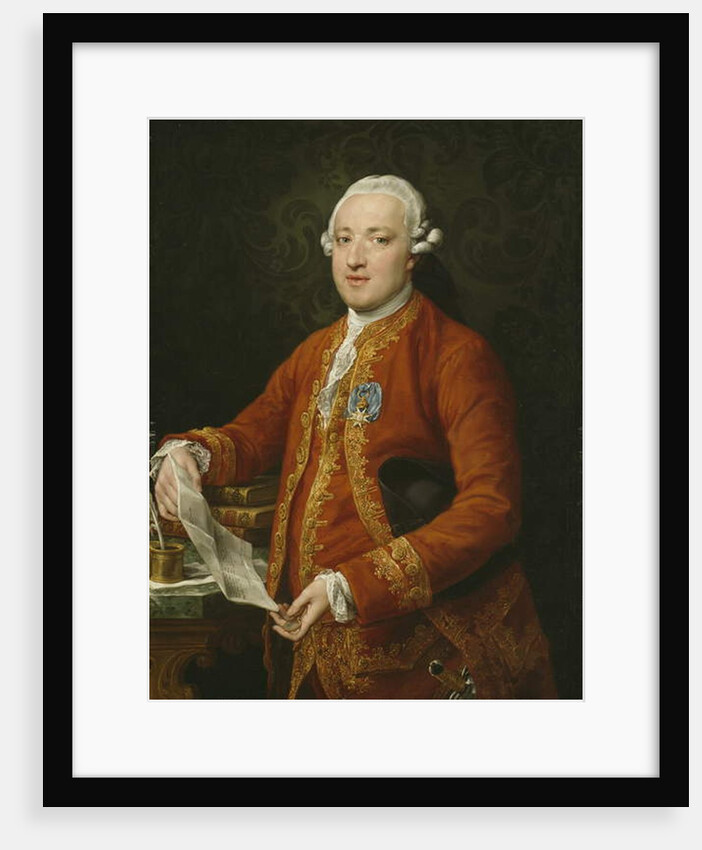 Don José Moñino y Redondo, Conde de Floridablanca, c.1776 by Pompeo Girolamo Batoni