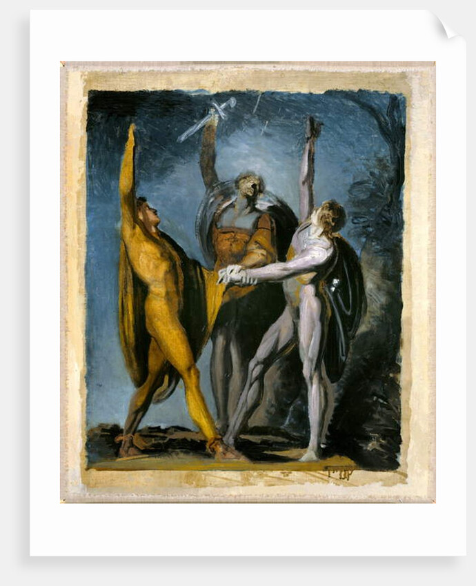 Sketch for Oath on the Rütli, Female Figure, 1779-81, 1785-90 by Henry (1741-1825) Fuseli