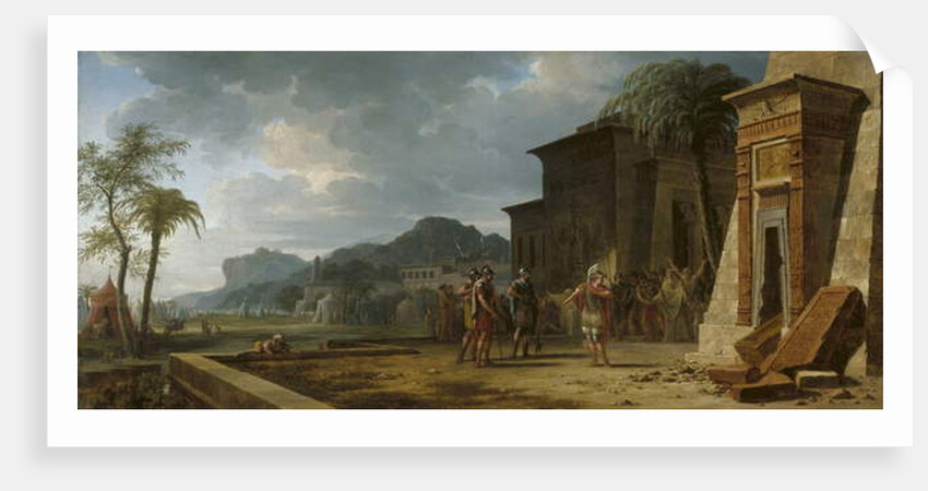 Alexander at the Tomb of Cyrus the Great, 1796 by Pierre Henri de Valenciennes