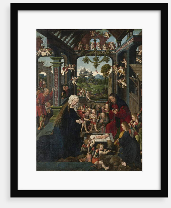 The Adoration of the Christ Child, c.1515 by Jacob Cornelisz van Oostsanen