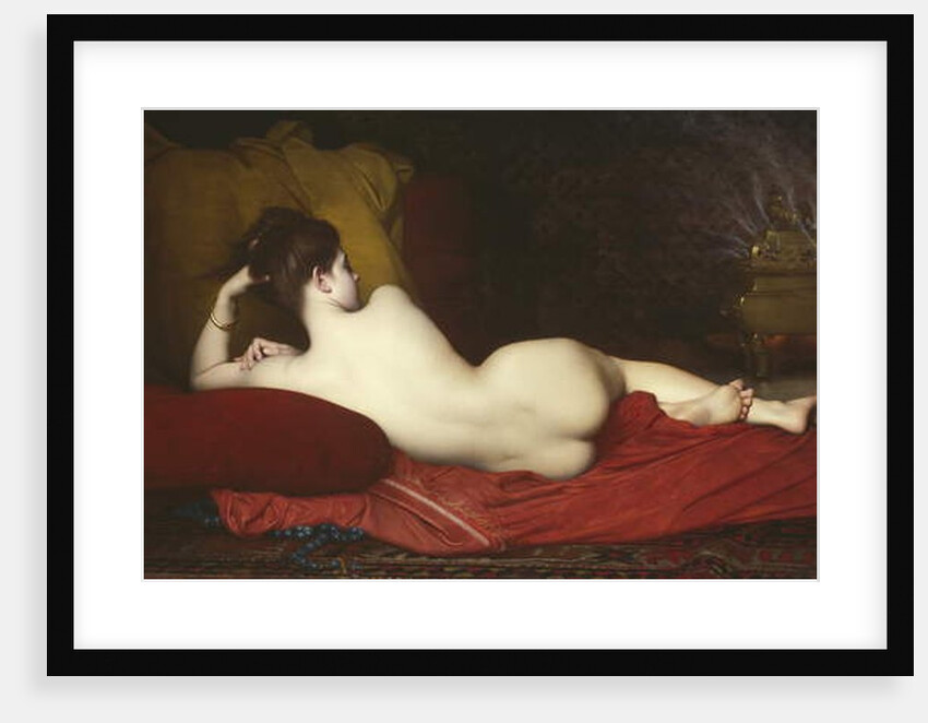 Odalisque, 1874 by Jules Joseph Lefebvre