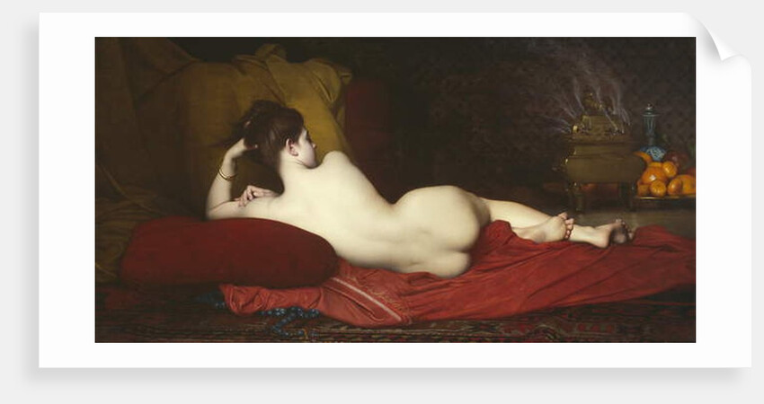 Odalisque, 1874 by Jules Joseph Lefebvre