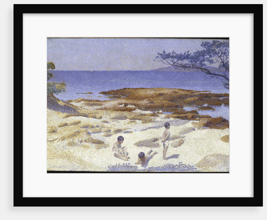 Beach at Cabasson, 1891-92 by Henri-Edmond Cross