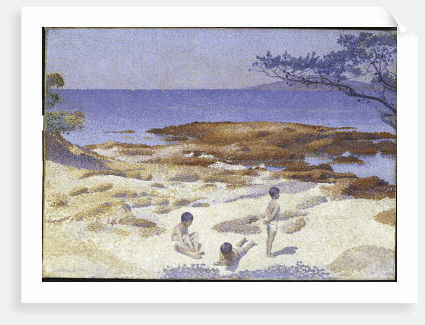 Beach at Cabasson, 1891-92 by Henri-Edmond Cross