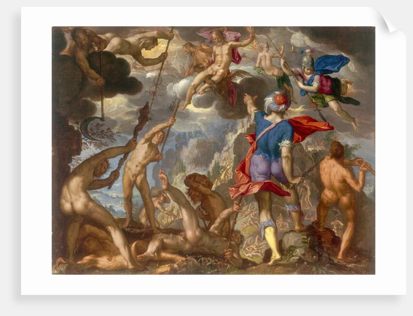 The Battle between the Gods and the Giants, c.1608 by Joachim Wtewael or Utewael or Wyewael