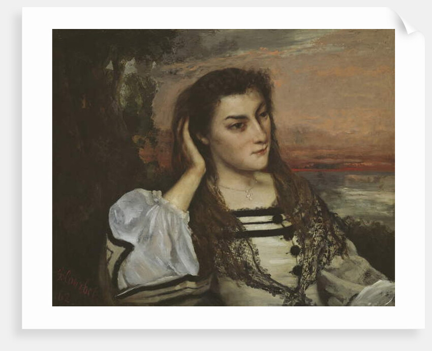 Rêverie, 1862 by Gustave Courbet