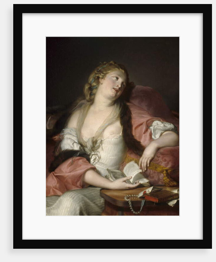 Lady Reading the Letters of Heloise and Abelard, c.1780 by Bernard d' Agescy