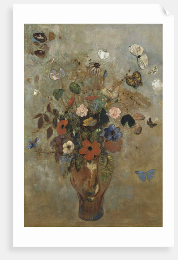 Still Life with Flowers, 1905 by Odilon Redon
