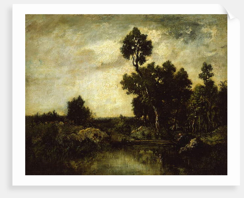 Landscape, c.1850 by Theodore Rousseau