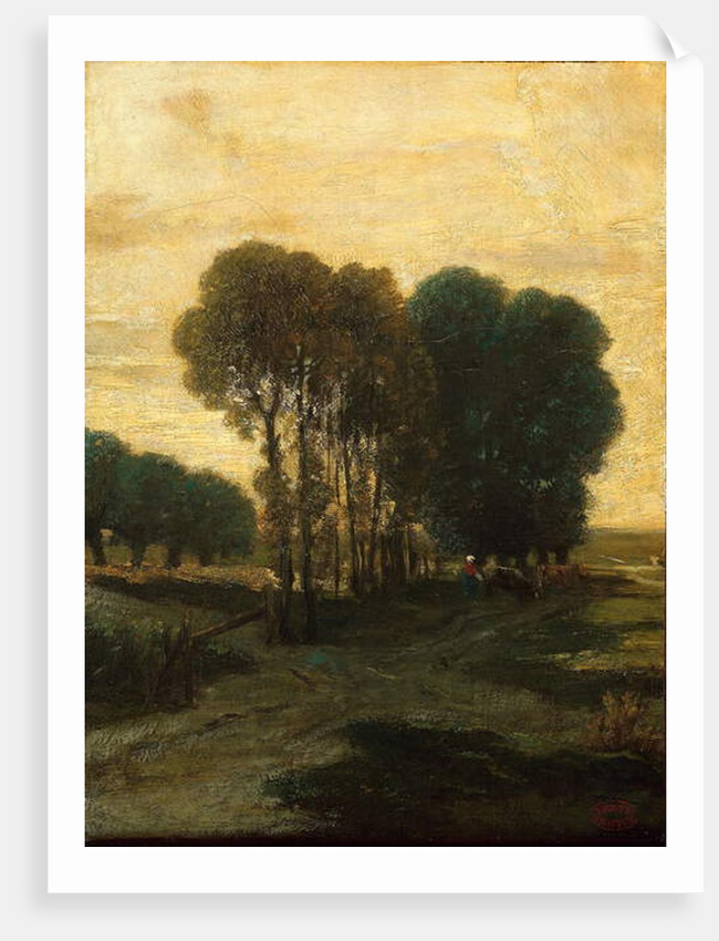 A Clump of Trees, c.1860 by Constant-Emile Troyon