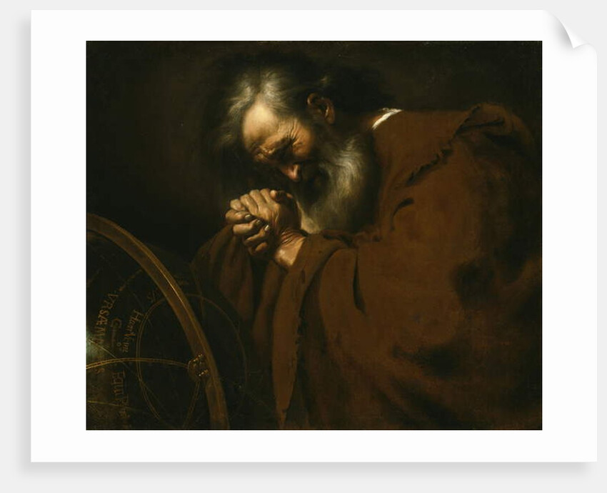 Heraclitus, the Weeping Philosopher, c.1630 by Spanish School