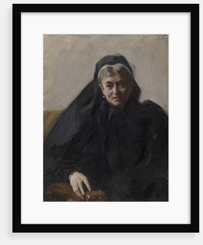 Maria Sheldon Scammon, 1895 by Anders Leonard Zorn