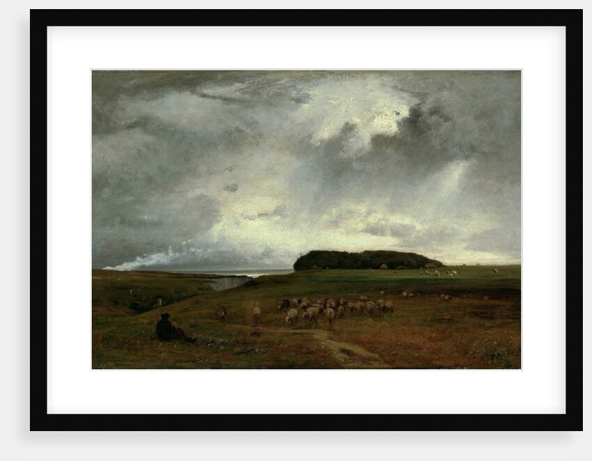 The Storm, 1876 by George Snr. Inness
