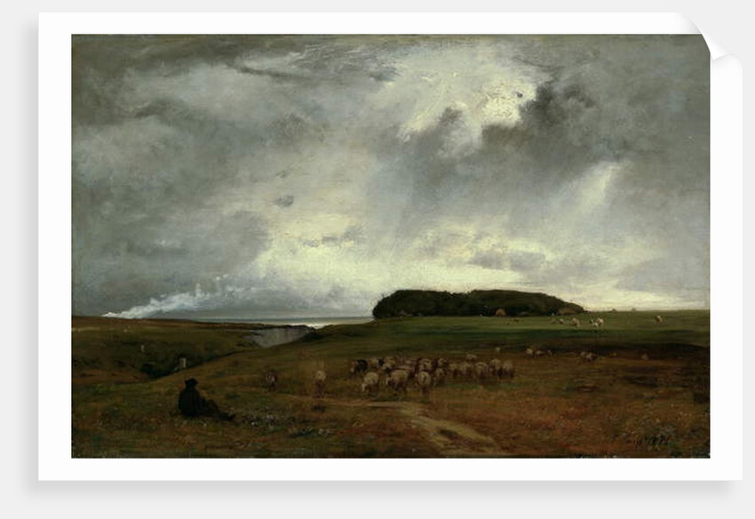 The Storm, 1876 by George Snr. Inness