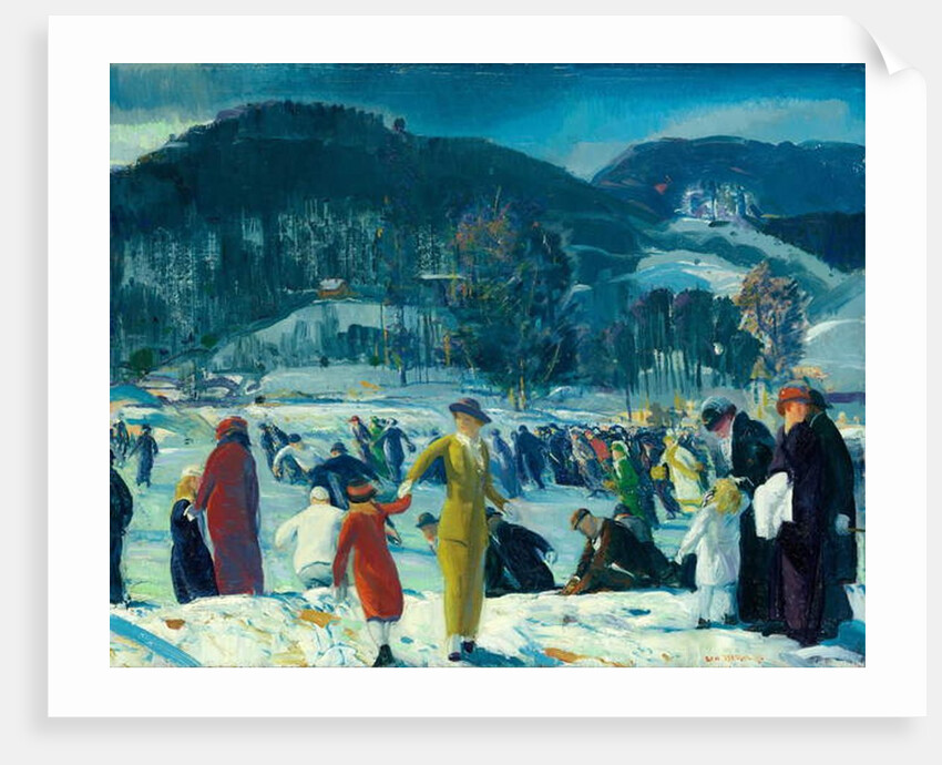 Love of Winter, 1914 by George Wesley Bellows