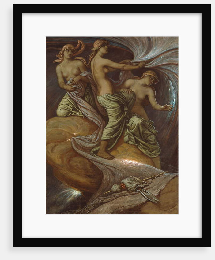 The Fates Gathering in the Stars, 1887 by Elihu Vedder