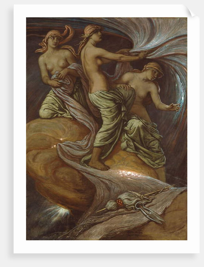 The Fates Gathering in the Stars, 1887 by Elihu Vedder