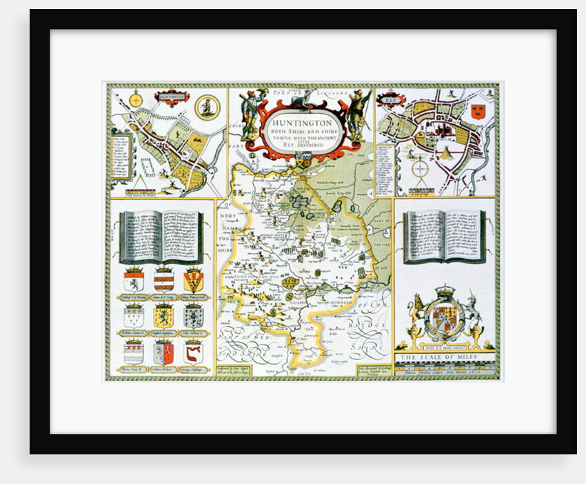 Huntington by John Speed