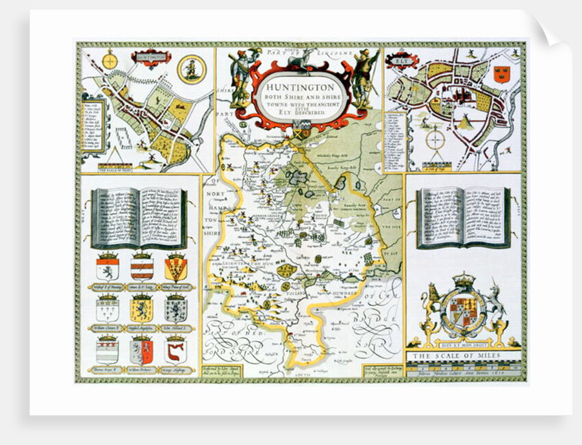 Huntington by John Speed