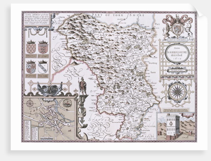 Darbieshire by John Speed