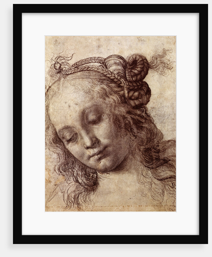 Woman Looking Down by Andrea del Verrocchio