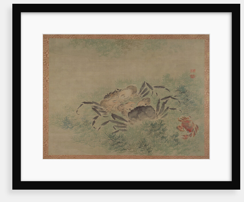 Crabs, 1851 by Tsubaki Chinzan