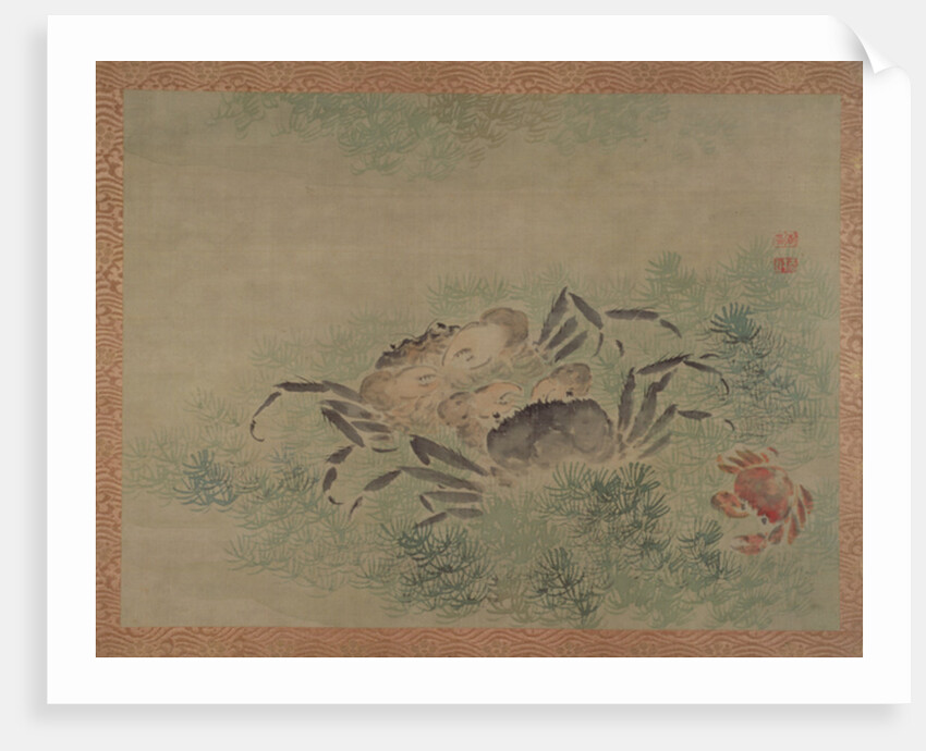 Crabs, 1851 by Tsubaki Chinzan